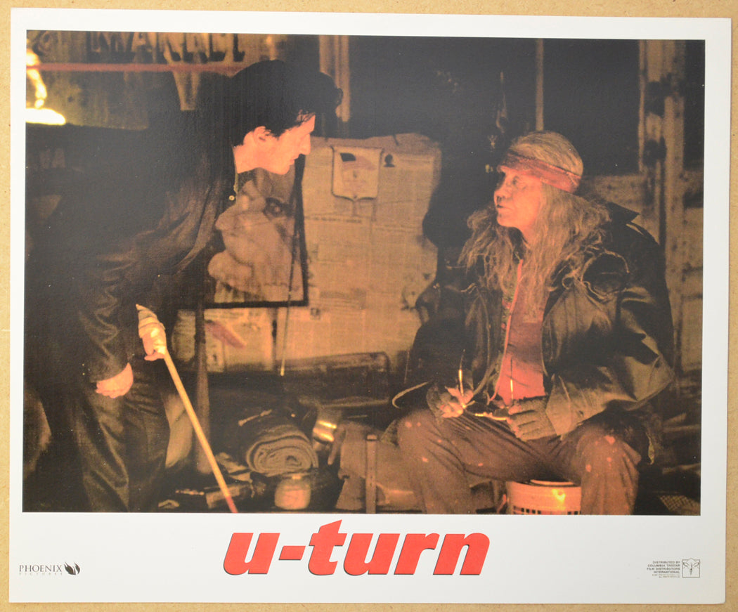 U-TURN (Card 2) Cinema Set of Colour FOH Stills / Lobby Cards 