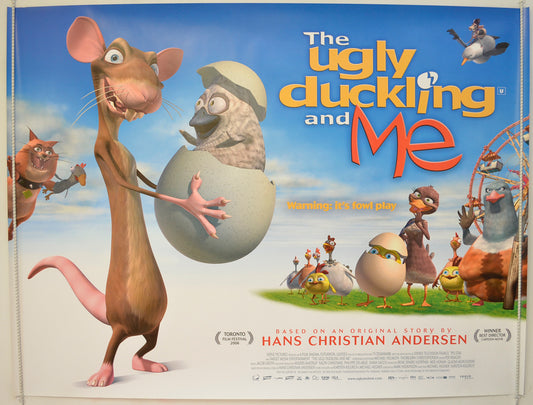 The Ugly Duckling And Me   Original Quad Poster - Film Poster - Movie Poster 