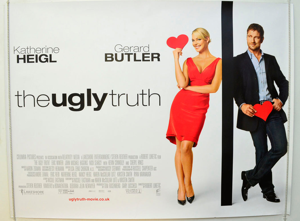 The Ugly Truth  Original British Quad Poster - Film Poster - Movie Poster