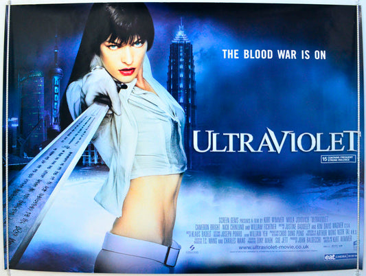 Ultraviolet Original British Quad Poster - Film Poster - Movie Poster 