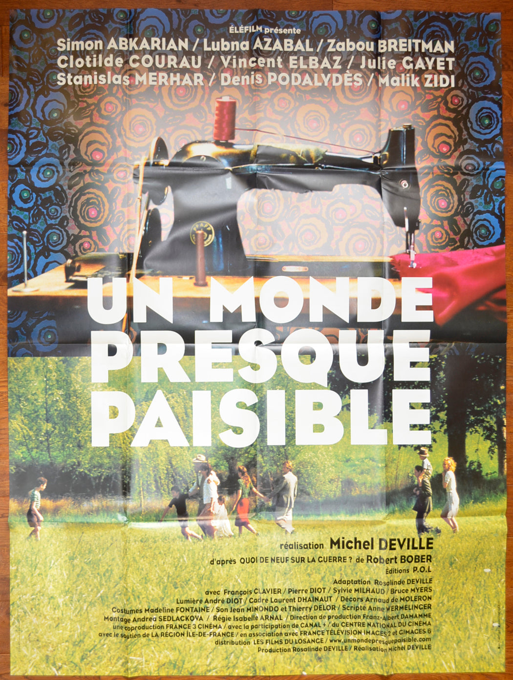 Un Monde Presque Paisible  (a.k.a. Almost Peaceful)   Original UK BUS STOP Poster - Film Poster - Movie Poster  