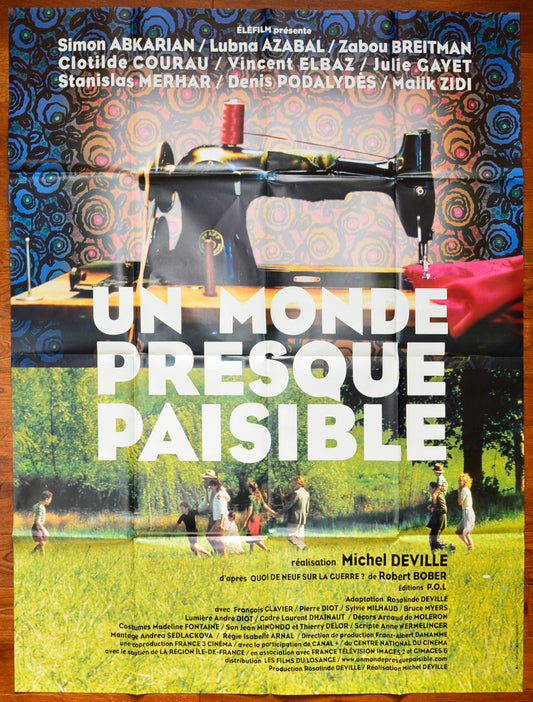 Un Monde Presque Paisible  (a.k.a. Almost Peaceful)   Original UK BUS STOP Poster - Film Poster - Movie Poster  