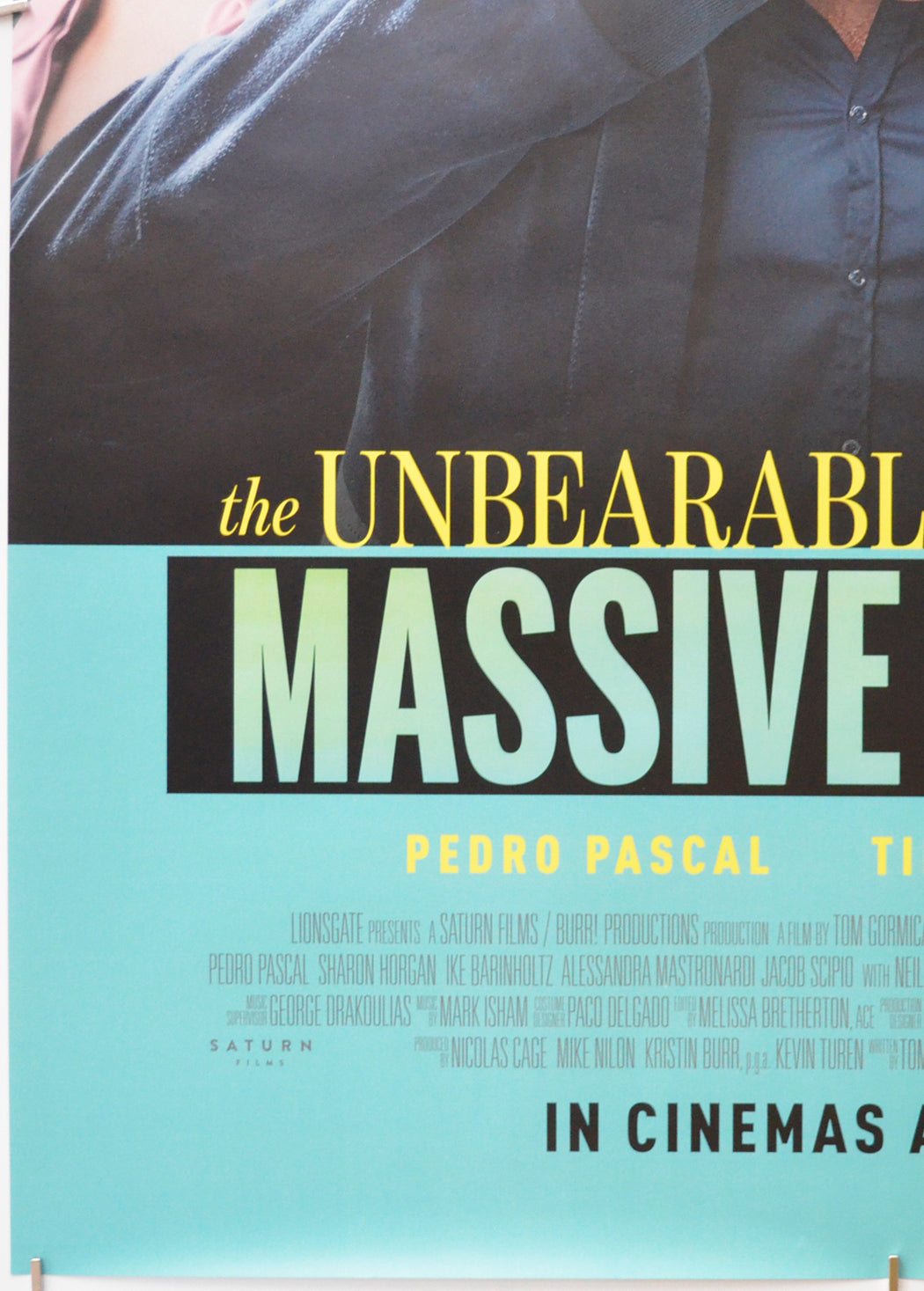 THE UNBEARABLE WEIGHT OF MASSIVE TALENT (Bottom Left) Cinema One Sheet Movie Poster 