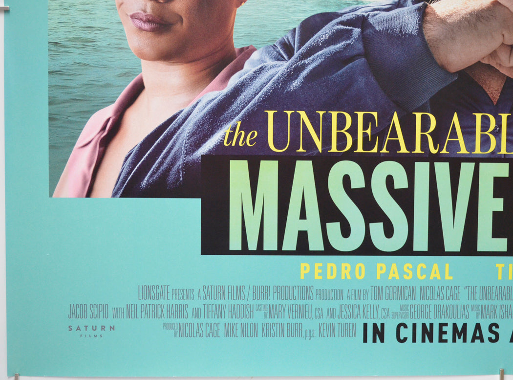 UNBEARABLE WEIGHT OF MASSIVE TALENT (Bottom Left) Cinema Quad Movie Poster 