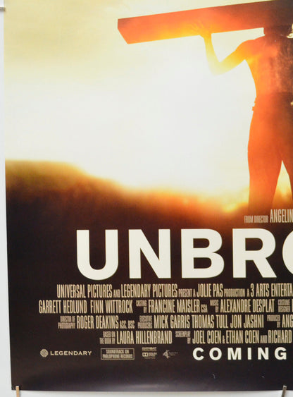 Unbroken (Bottom Left) Cinema One Sheet Movie Poster 