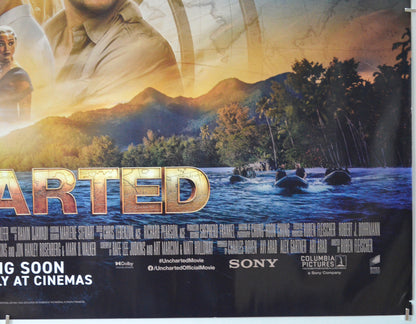 UNCHARTED (Bottom Right) Cinema Quad Movie Poster 