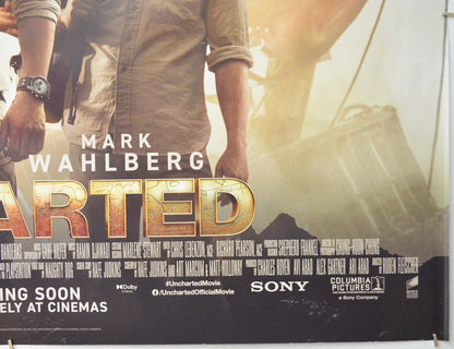 UNCHARTED (Bottom Right) Cinema Quad Movie Poster 