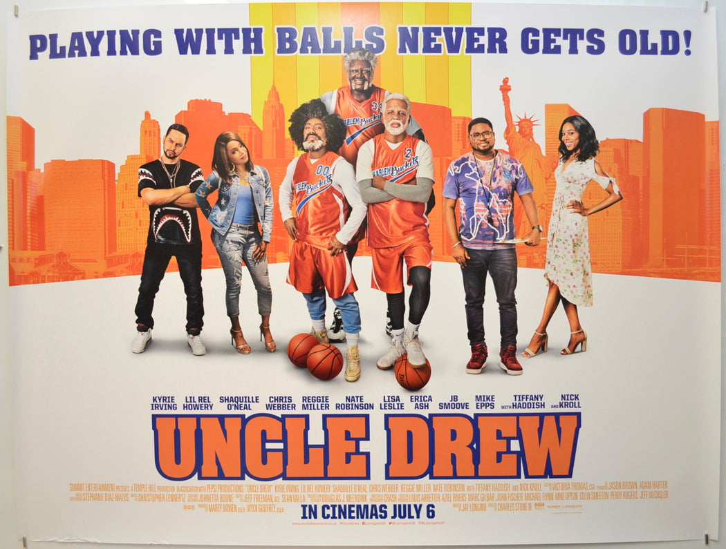 Uncle Drew Original Quad Poster - Film Poster - Movie Poster