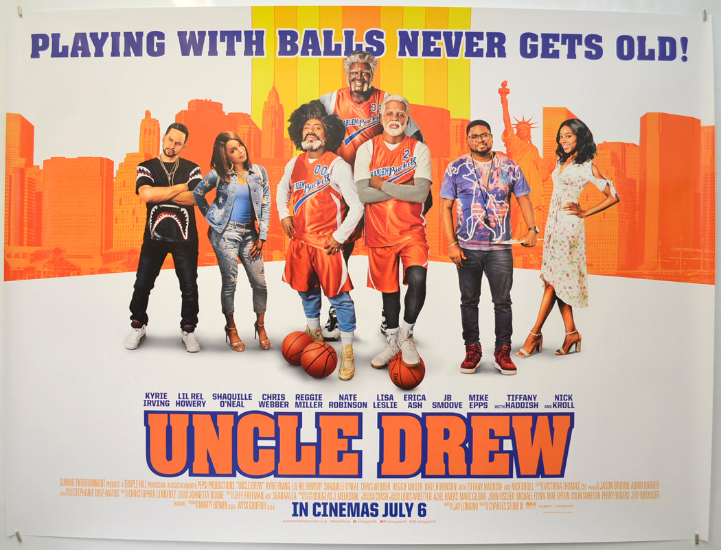 Uncle Drew Original Quad Poster - Film Poster - Movie Poster