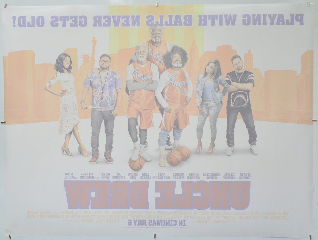 Uncle Drew (Back) Cinema Quad Movie Poster 