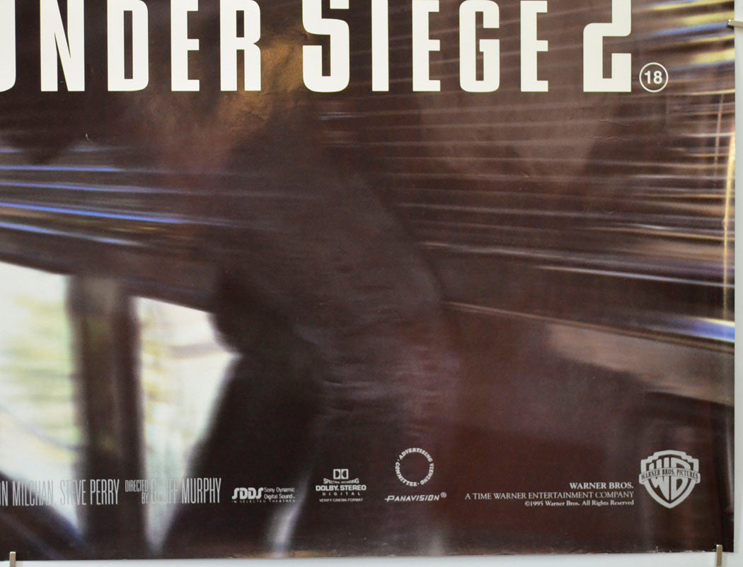 UNDER SIEGE 2 (Bottom Right) Cinema Quad Movie Poster 