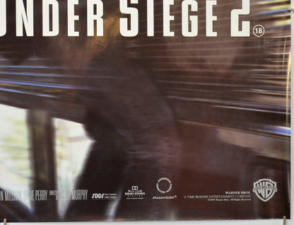 UNDER SIEGE 2 (Bottom Right) Cinema Quad Movie Poster 