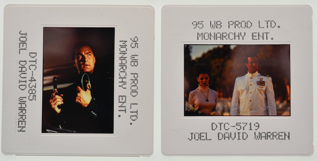 Under Siege 2 (Slides 3 and 4) Original 35mm Slides - Cinema Press Slides