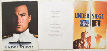 UNDER SIEGE Original Cinema Press Kit 