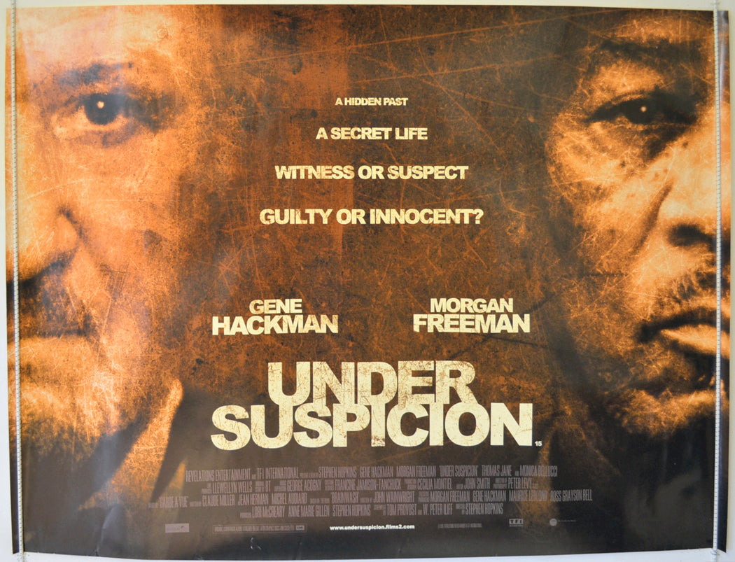 Under Suspicion   Original Quad Poster - Film Poster - Movie Poster 