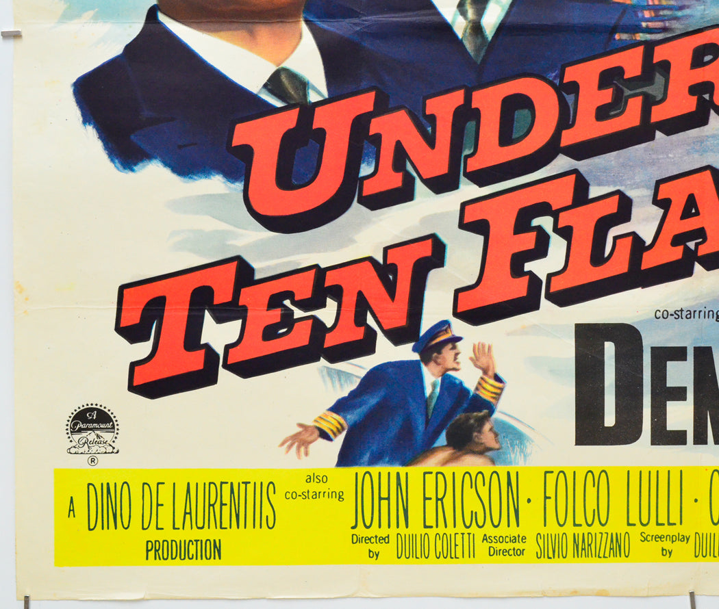 Under Ten Flags (Bottom Left) Cinema Quad Movie Poster 