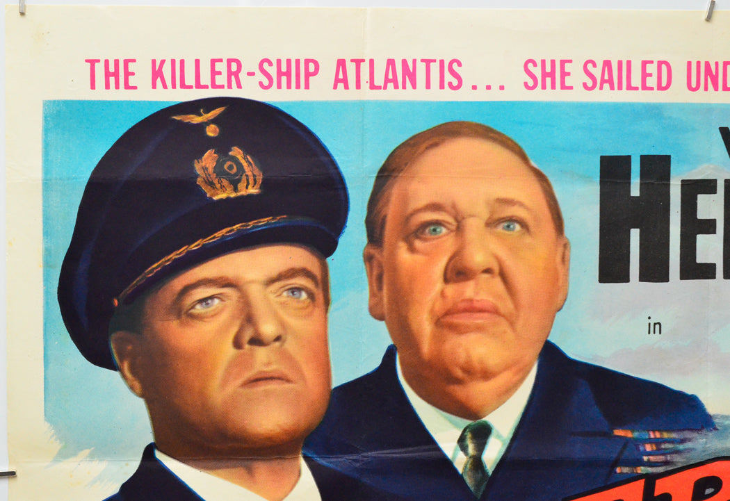 Under Ten Flags (Top Left) Cinema Quad Movie Poster 