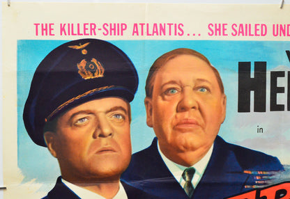 Under Ten Flags (Top Left) Cinema Quad Movie Poster 