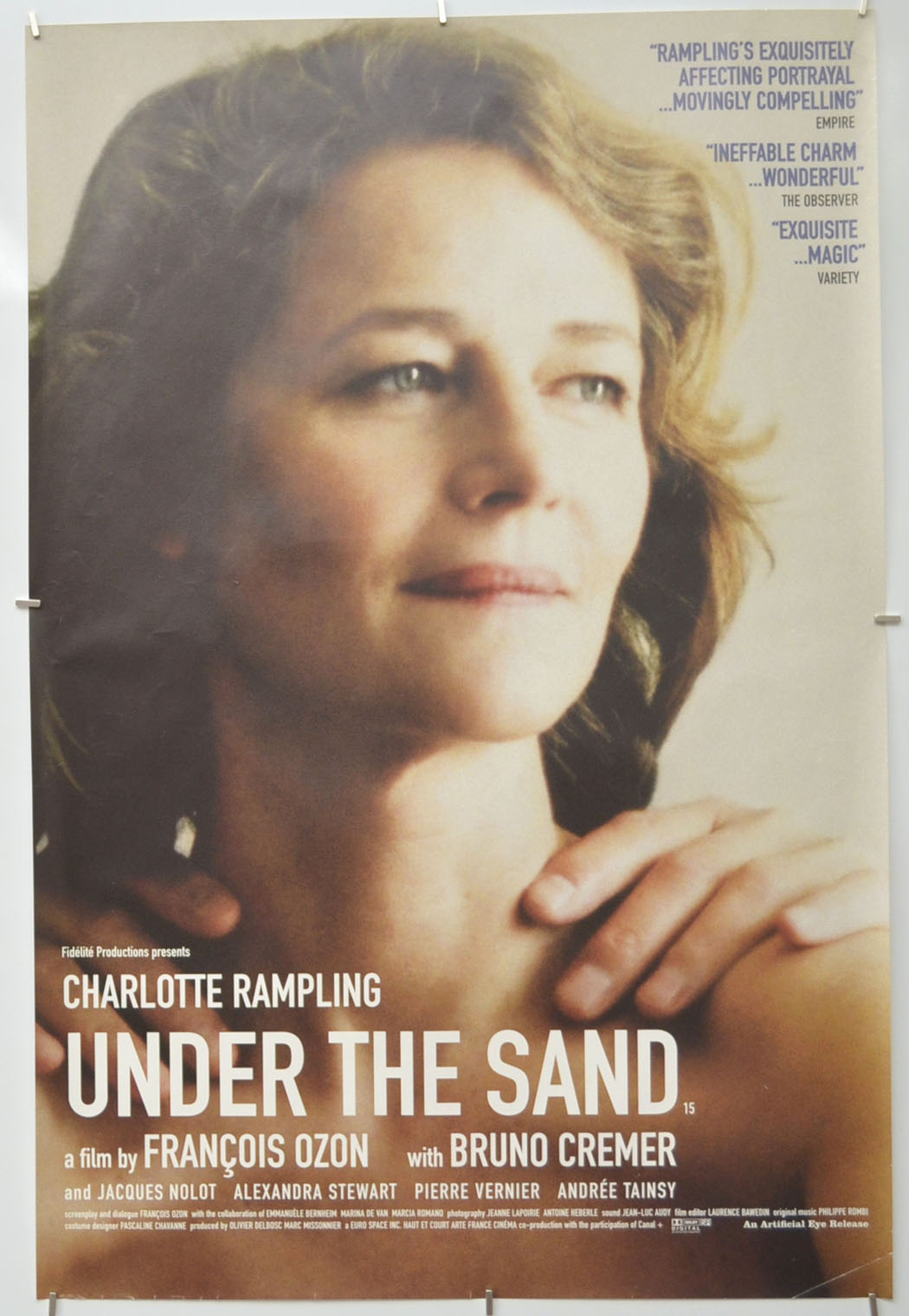 Under The Sand  Original Double Crown Poster - Film Poster - Movie Poster