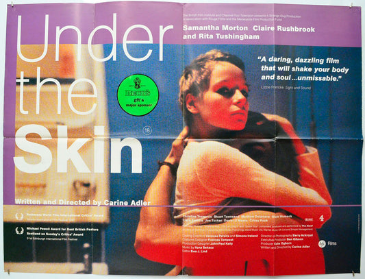 Under The Skin Original Quad Poster - Film Poster - Movie Poster