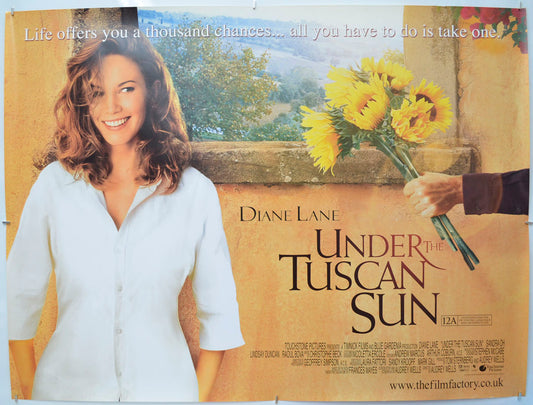 Under The Tuscan Sun Original Quad Poster - Film Poster - Movie Poster