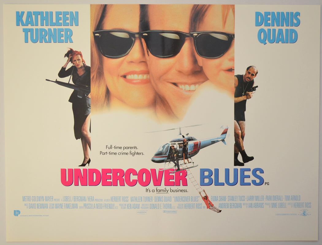 Undercover Blues Original Mini Quad Poster - Film Poster - Movie Poster