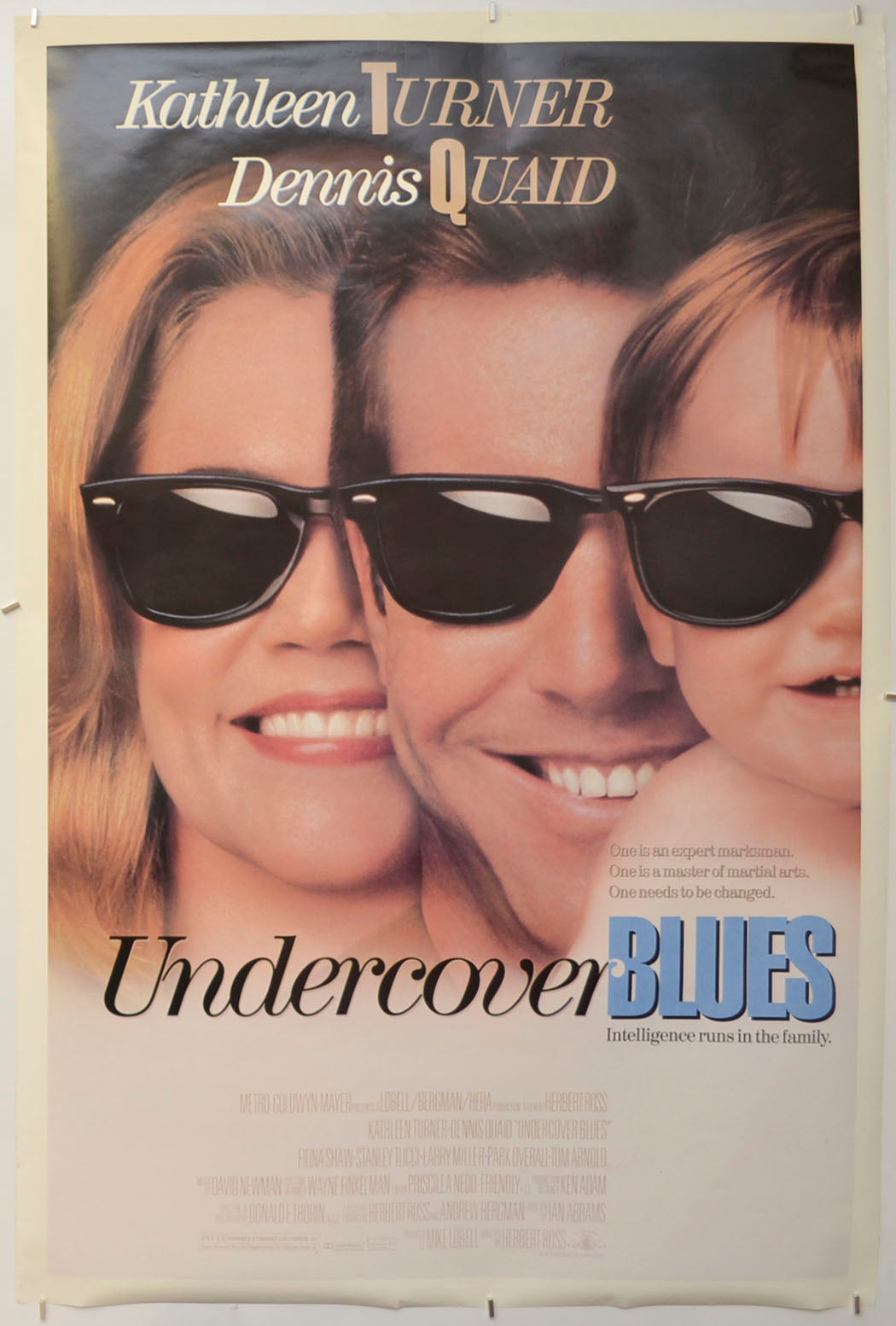 Undercover Blues Original One Sheet Poster - Film Poster - Movie Poster