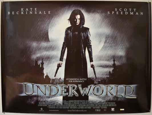 Underworld  Original Quad Poster - Film Poster - Movie Poster