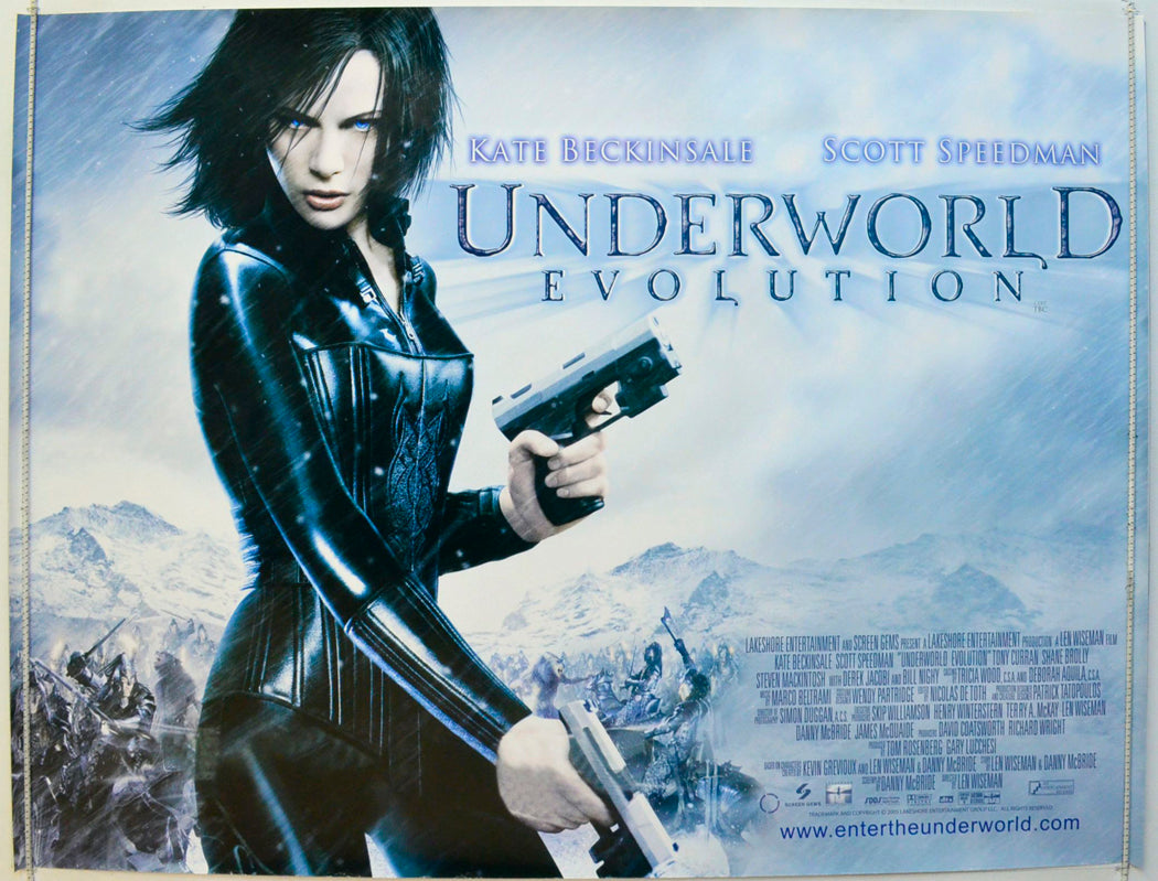 Underworld - Evolution Original British Quad Poster - Film Poster - Movie Poster 