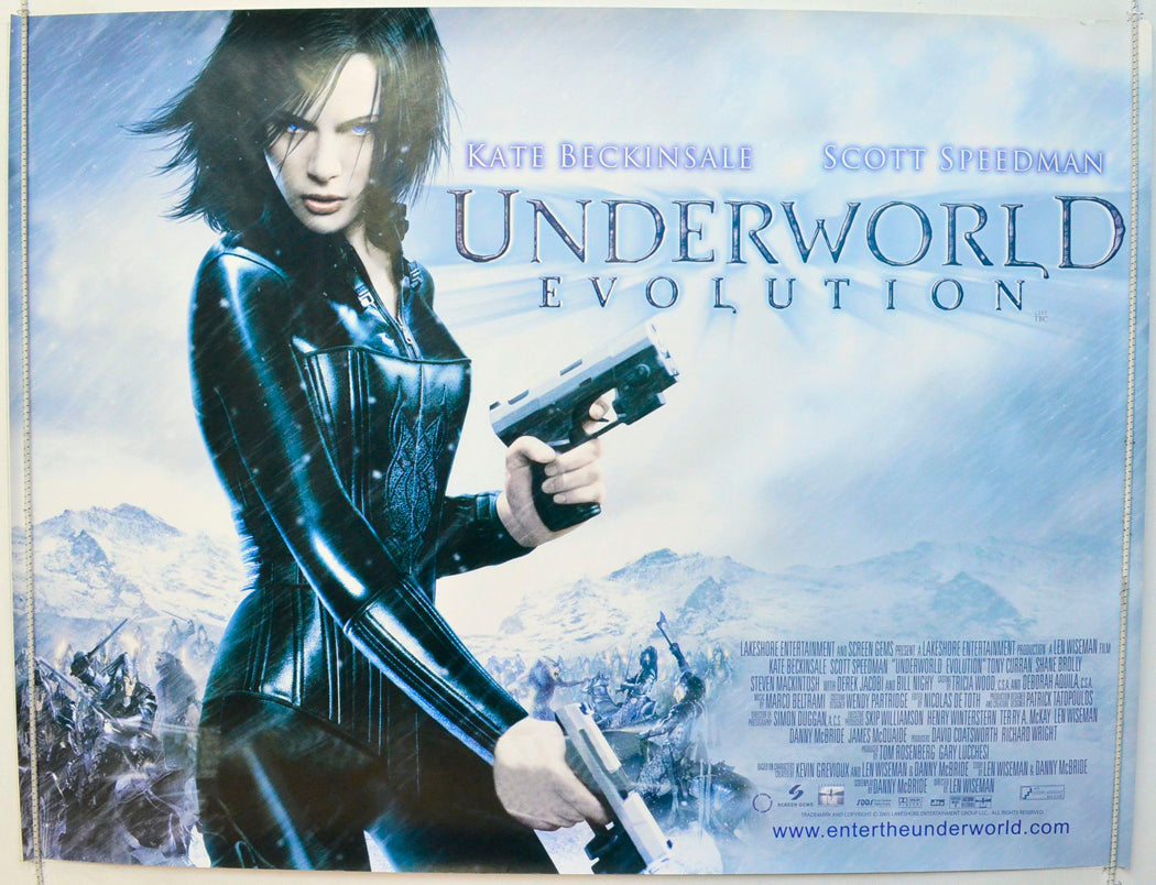 Underworld - Evolution Original British Quad Poster - Film Poster - Movie Poster 