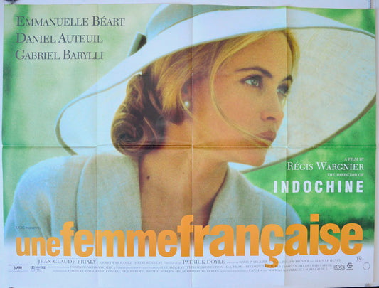 Une Femme Francaise Original British Quad Poster - Movie Poster