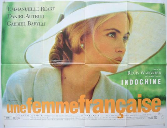 Une Femme Francaise Original Quad Poster - Film Poster - Movie Poster