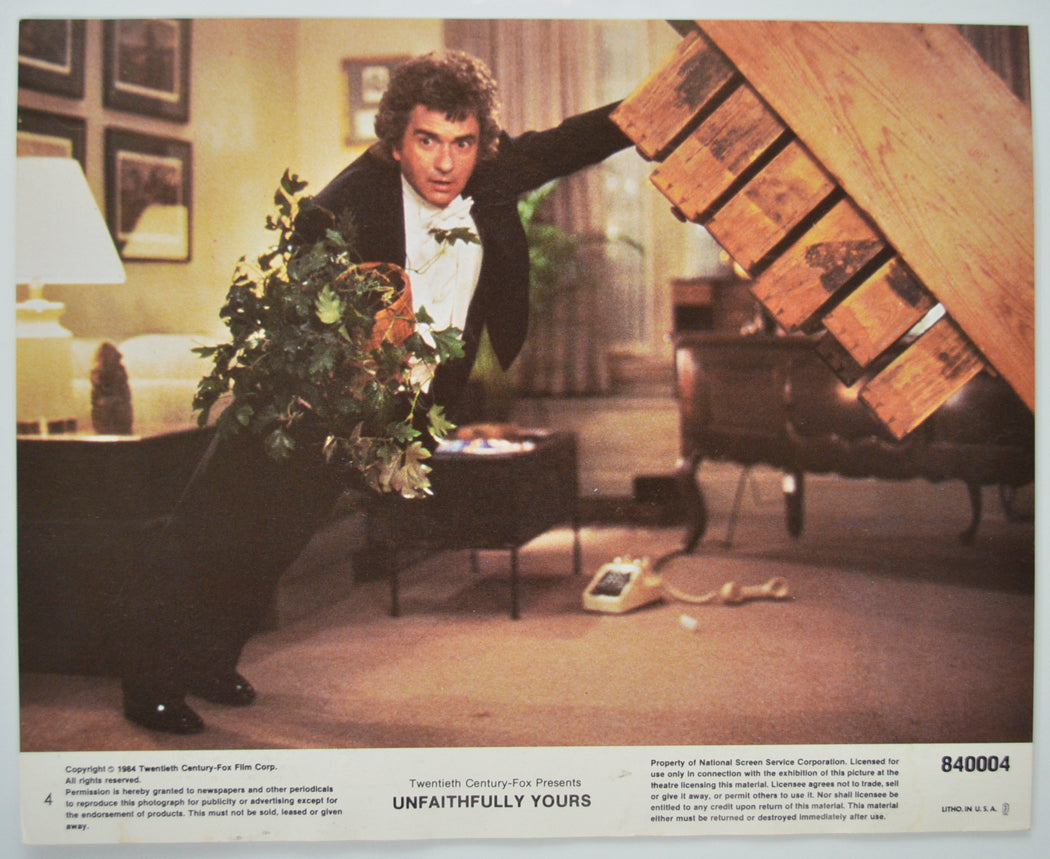 UNFAITHFULLY YOURS (Card 4) Cinema Colour FOH Stills / Lobby Cards 