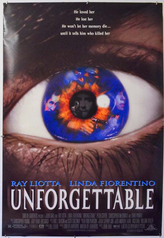 Unforgettable  Original One Sheet Poster - Film Poster - Movie Poster