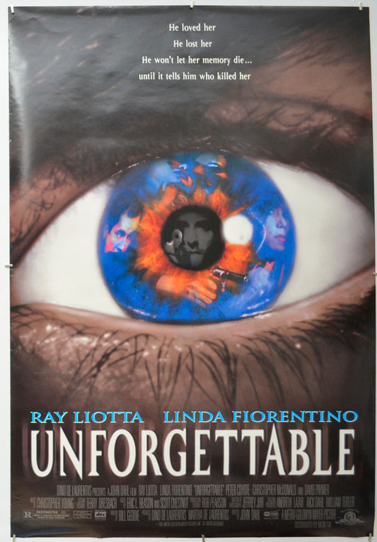 Unforgettable - Original One Sheet Poster - Film Poster - Movie Poster