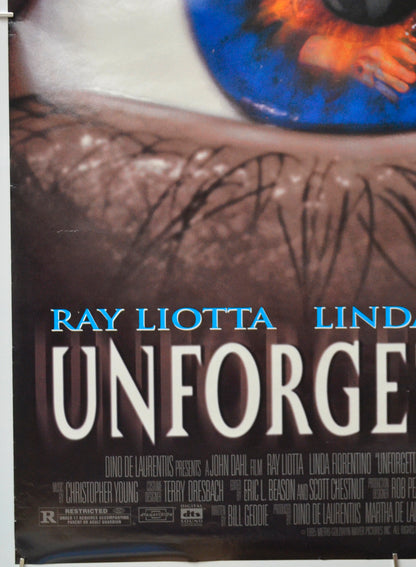 UNFORGETTABLE (Bottom Left) Cinema One Sheet Movie Poster 