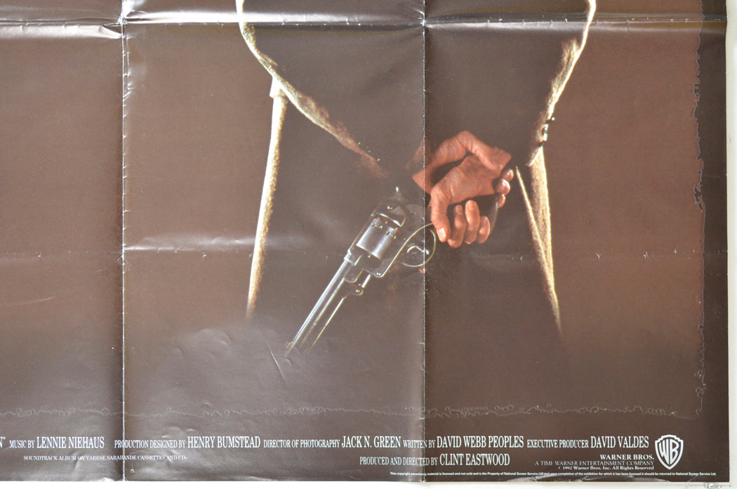 UNFORGIVEN (Bottom Right) Cinema Quad Movie Poster 