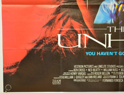 THE UNHOLY (Bottom Left) Cinema Quad Movie Poster 