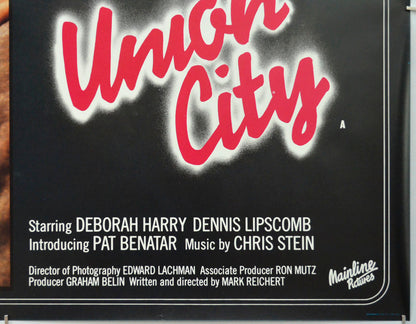 UNION CITY (Bottom Right) Cinema Quad Movie Poster 