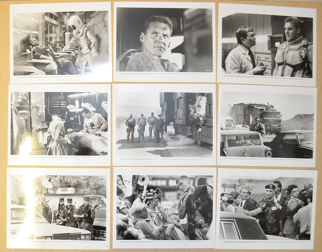 Universal Soldier 9 Original Black and White Press Stills (Photographs) 