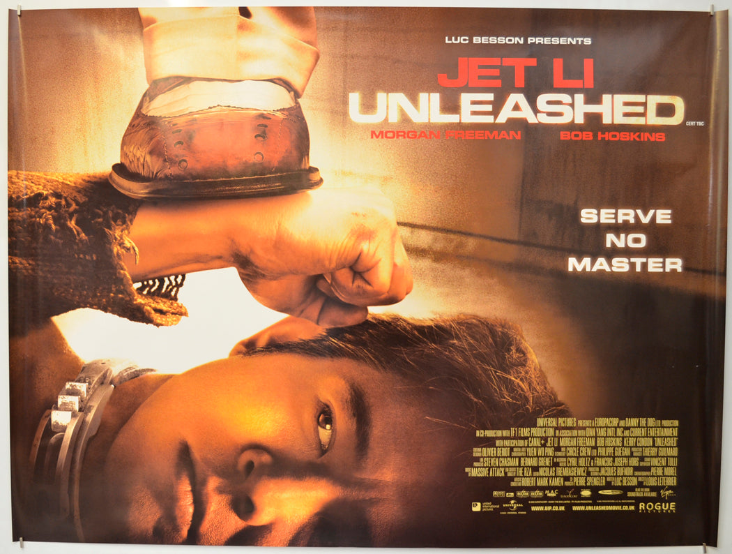 Unleashed  (a.k.a. Danny The Dog) Original Quad Poster - Film Poster - Movie Poster  