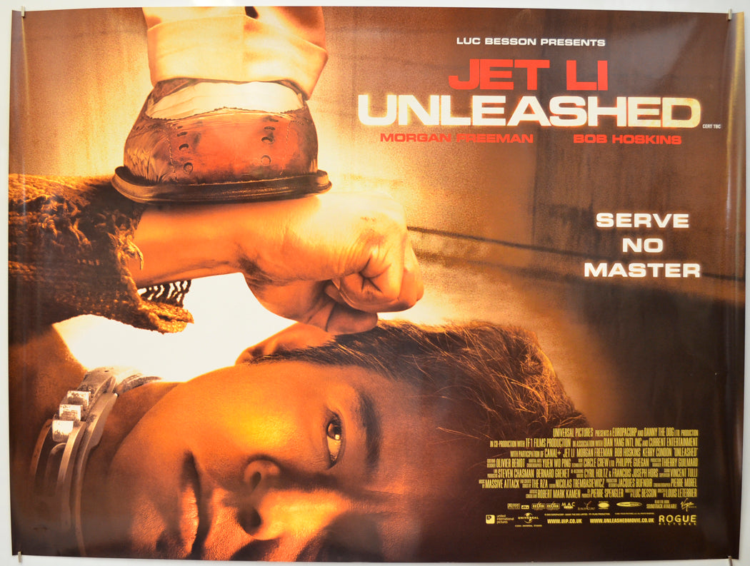 Unleashed  (a.k.a. Danny The Dog) Original Quad Poster - Film Poster - Movie Poster  