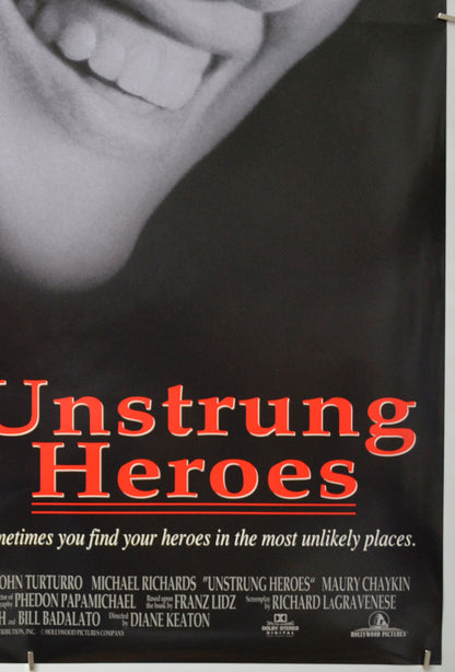 UNSTRUNG HEROES (Bottom Right) Cinema One Sheet Movie Poster 