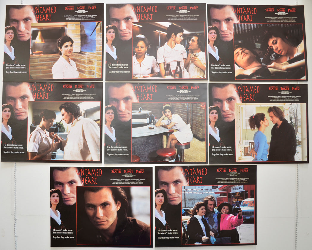 Untamed Heart  Set of 8 Original Cinema Lobby Cards 