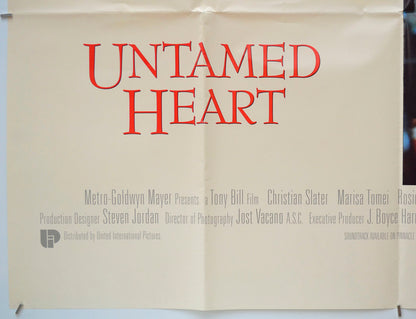 UNTAMED HEART (Bottom Left) Cinema Quad Movie Poster 