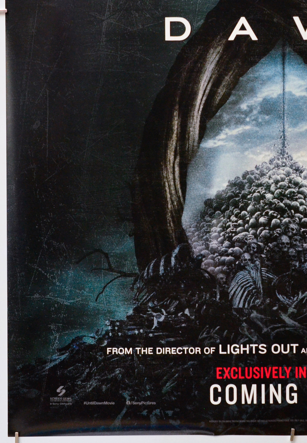 Until Dawn (Bottom Left) Cinema One Sheet Movie Poster 