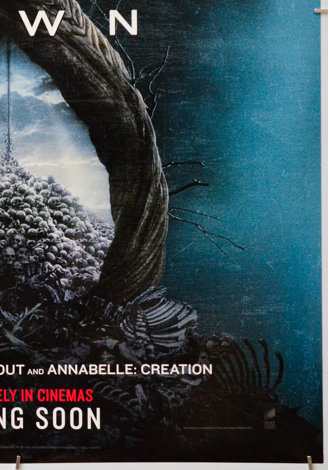 Until Dawn (Bottom Right) Cinema One Sheet Movie Poster 