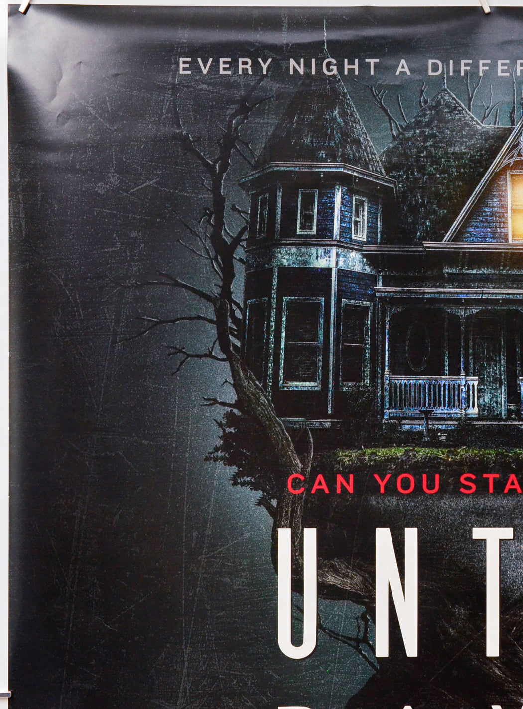 Until Dawn (Top Left) Cinema One Sheet Movie Poster 