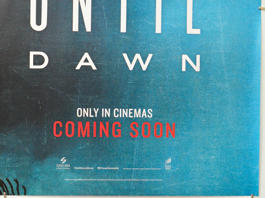 Until Dawn (Bottom Right) Cinema Quad Movie Poster 