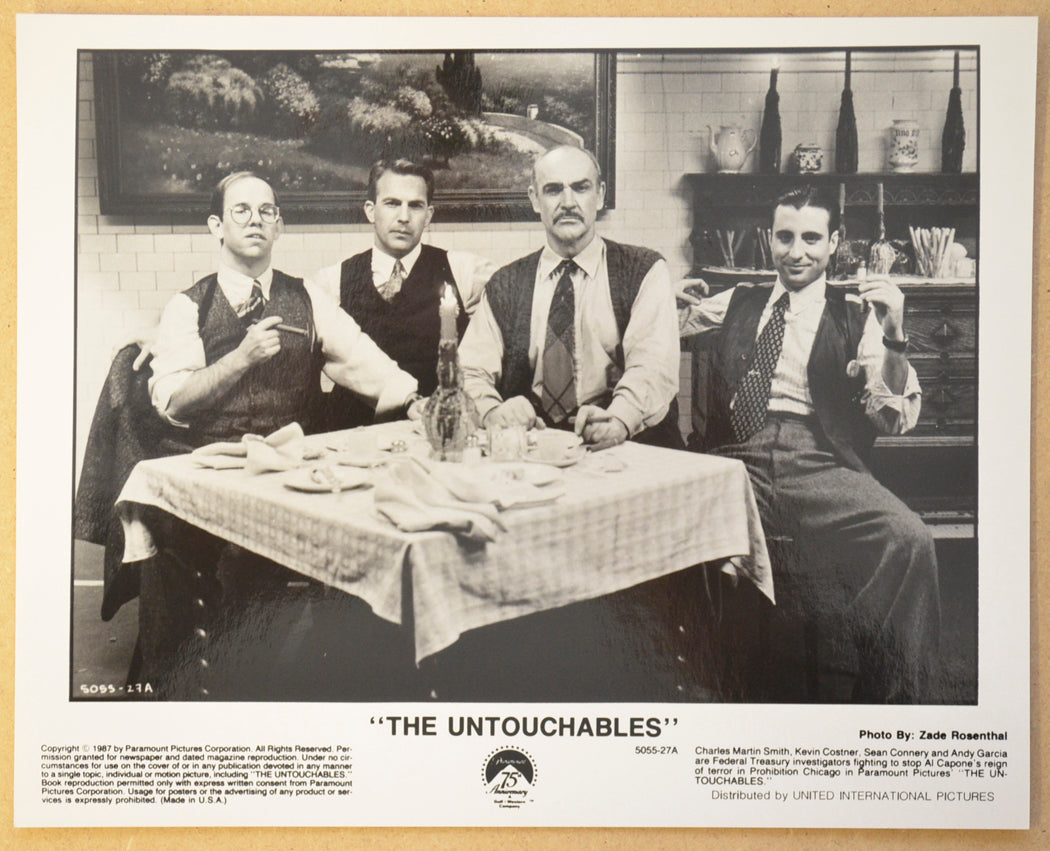 THE UNTOUCHABLES (Still 2) Cinema Black and White Press Stills 